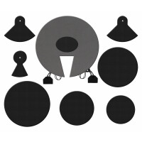 XDrum DMUTE-STG Schlagzeug-Dämpferset Pro Stage  - Retoure (Verpackungsschaden) 