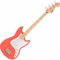 Squier Sonic Bronco Bass Tahitian Coral 