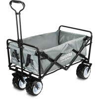 Stagecaptain Bollycart-907 GY Bollerwagen ohne Dach Grau 