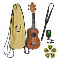 Ortega K2-MAH Keiki Soprano Ukulele Pack 