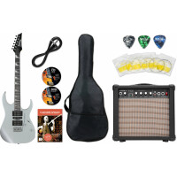 Ibanez GRG170DX-SV Silver Starter Set 