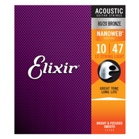 Elixir 11152 Akoestische 80/20 NANOWEB Light 12-String 