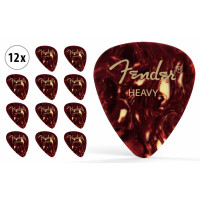Fender 351 Plettri Heavy Confezione Da 12 
