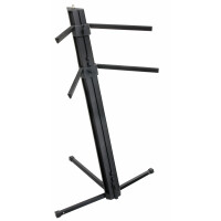 Classic Cantabile KS-100 Support Double Pour Claviers Noir 