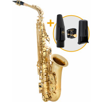 Saxophone Alto Classic Cantabile AS-450 Brossé - Pour Débutants