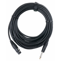 Pronomic Stage XFJ-10 Microfoonkabel XLR/Jack 10 m Zwart 
