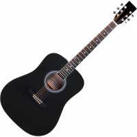 Classic Cantabile WS-10BK Guitare Western noire 