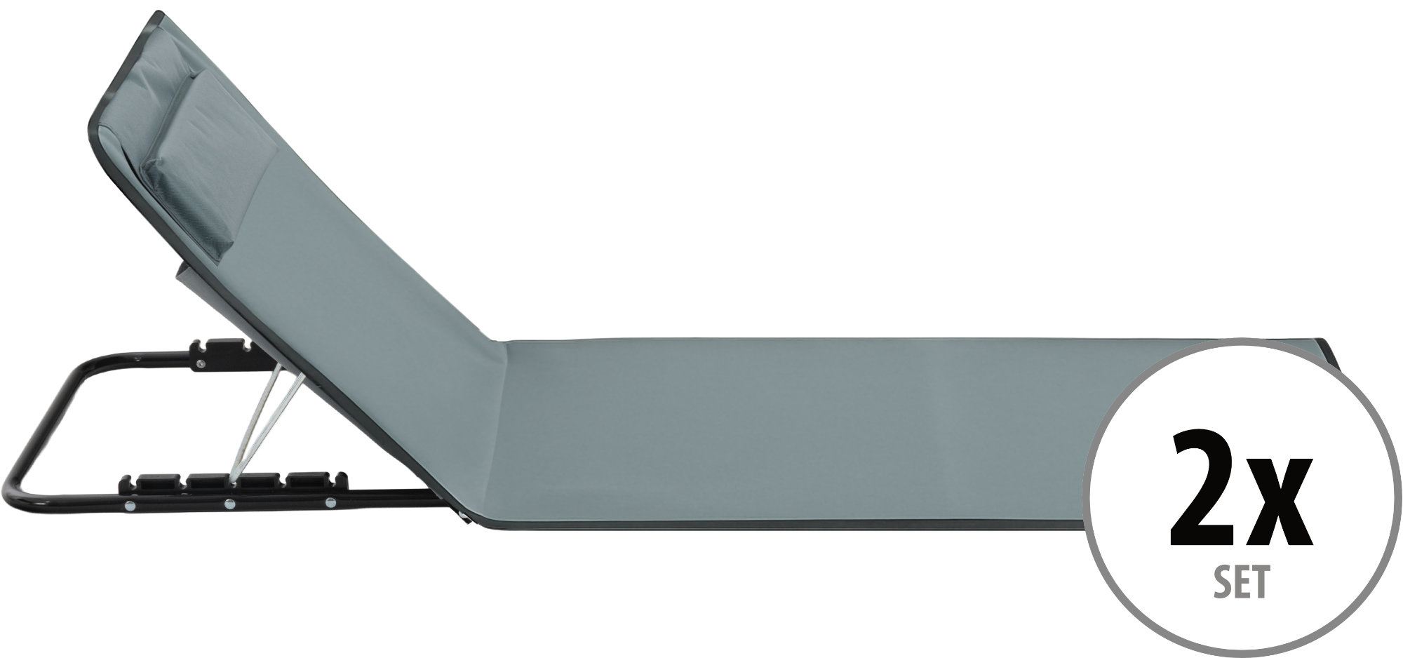 Stagecaptain BM-150 GY Beachmatte 2er Set