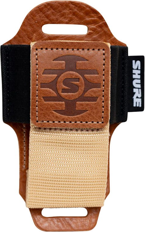 Shure SH-BODYPACK-PTN-L Wireless Transmitter Pouch Tan