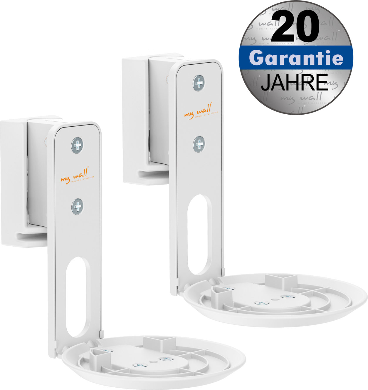 my wall HS40WL 2 Wandhalter für SONOS Lautsprecher Era 100 Weiß