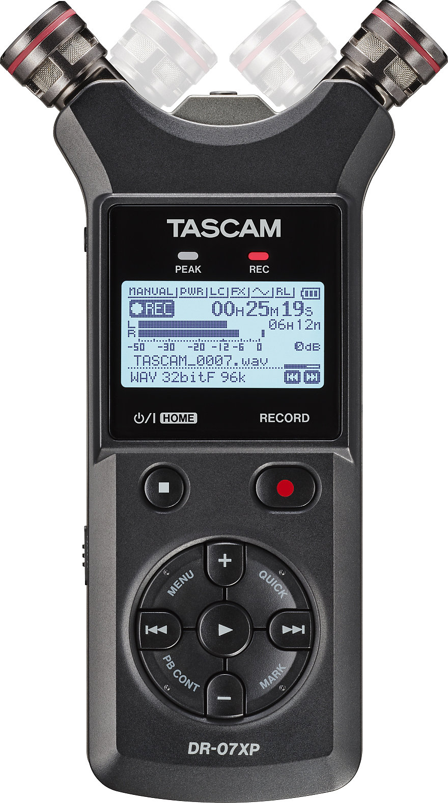 Tascam DR-07XP Digitalrecorder - Retoure (Zustand: sehr gut)