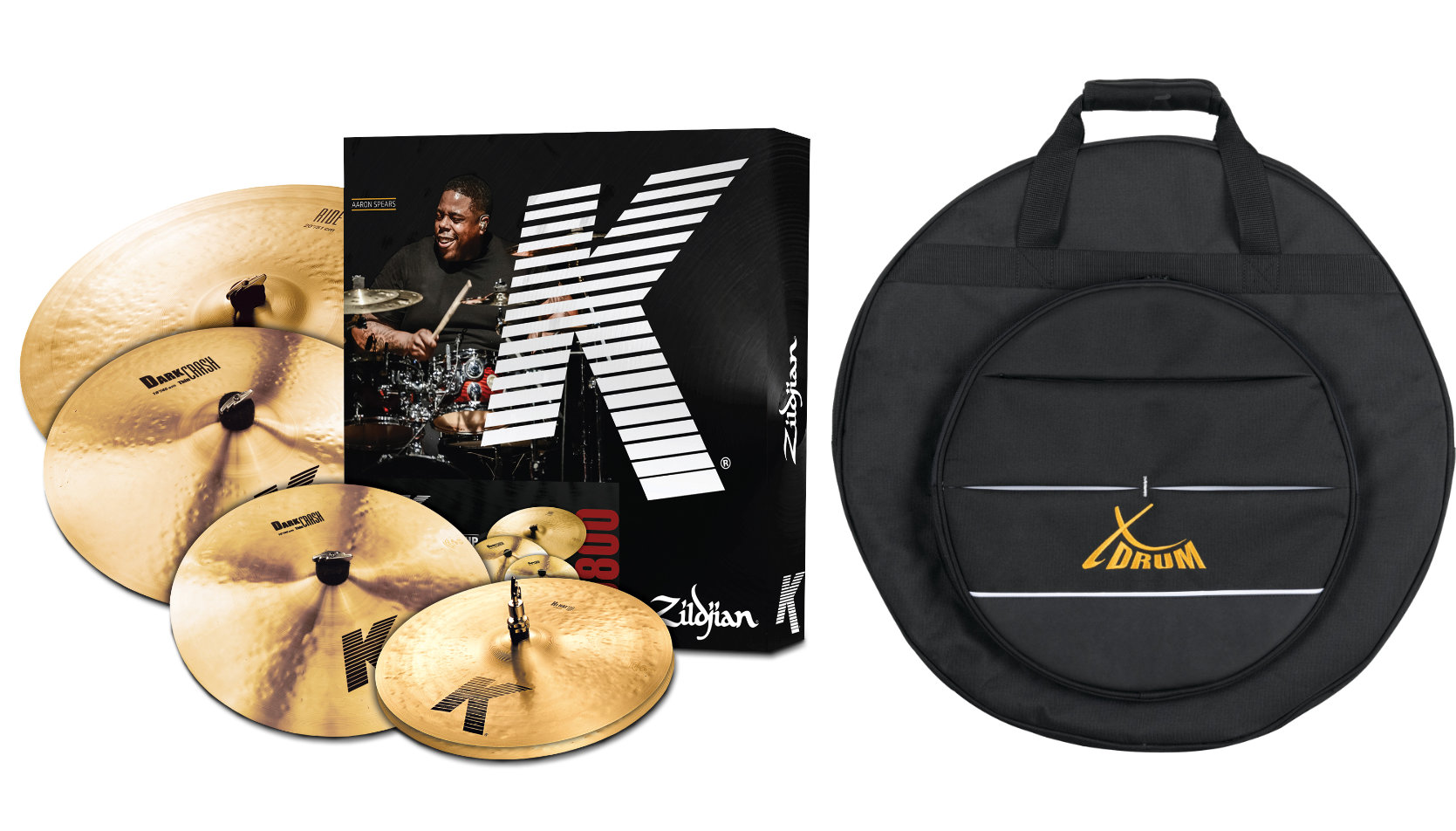 Zildjian K0800 K Beckenset mit Beckentasche