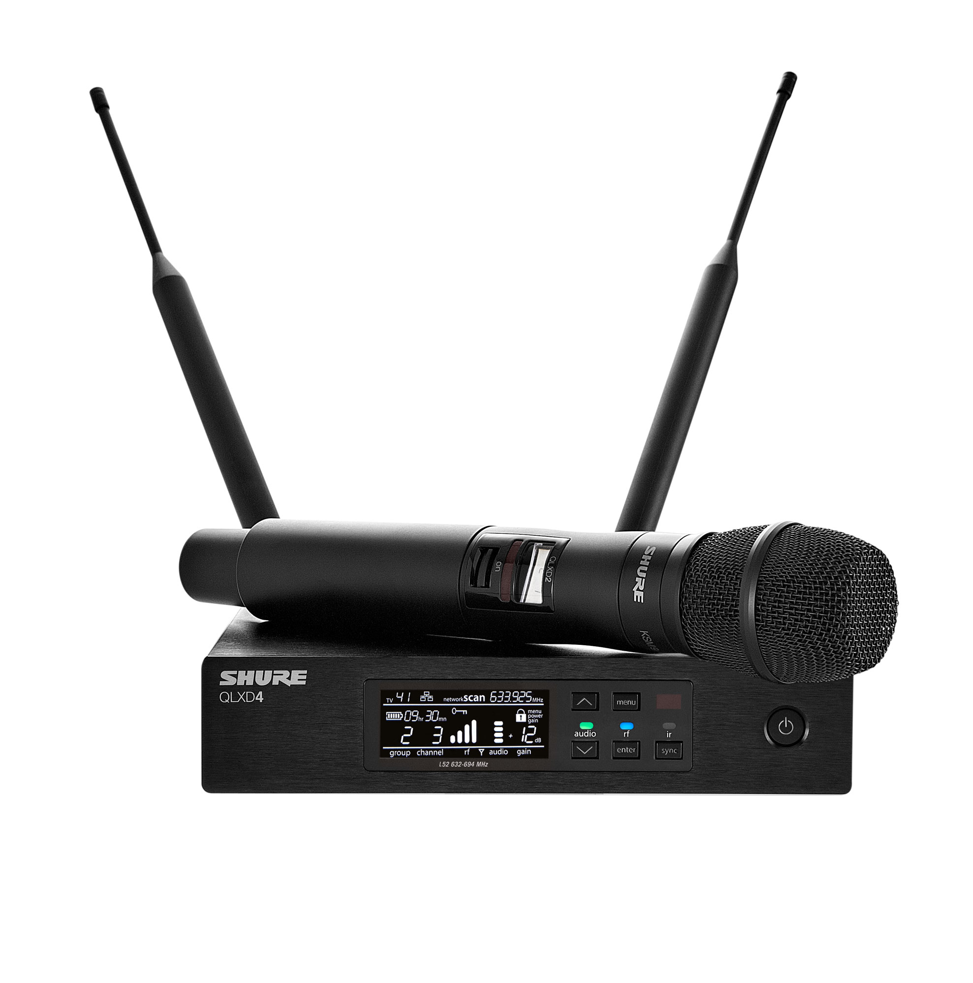 Shure QLXD24E/KSM9 H51 Handfunk Set