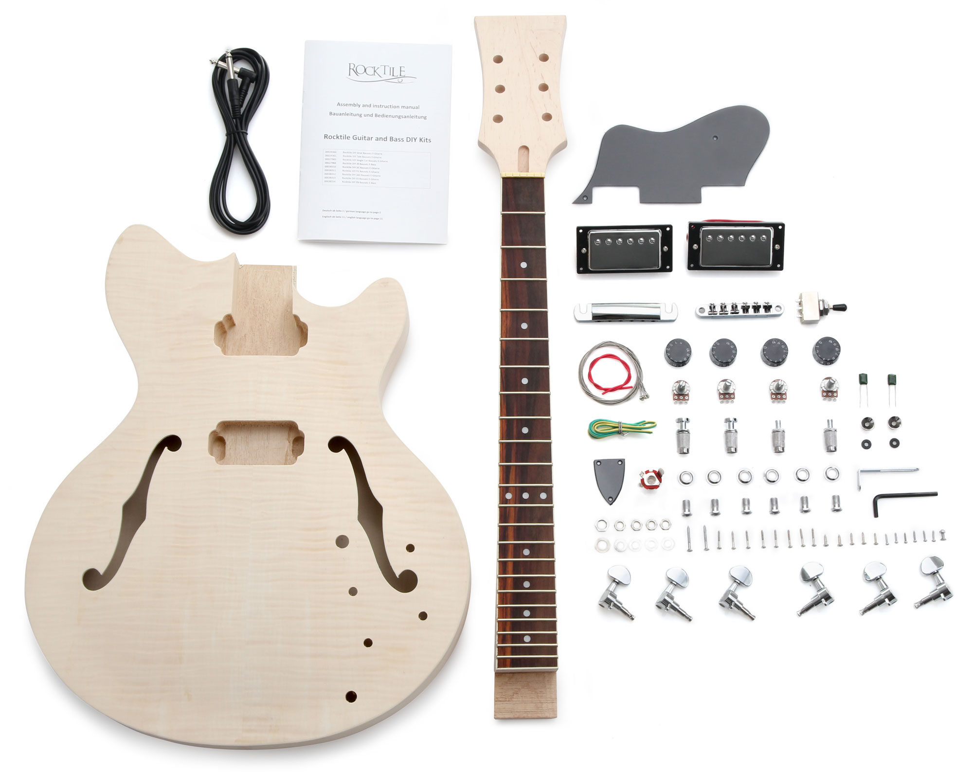 Rocktile E-Gitarren Bausatz HB-Style - Retoure (Zustand: akzeptabel)