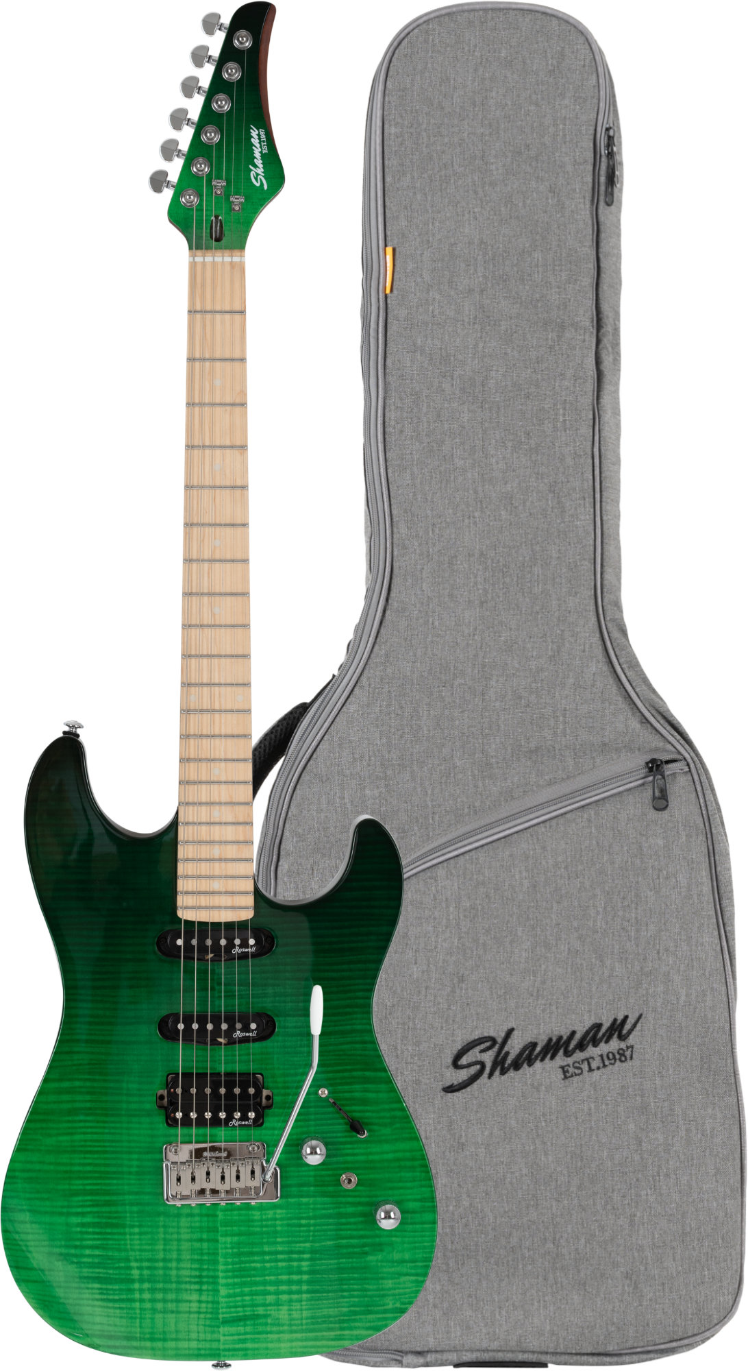 Shaman VST1087-GNB Venture Series Green Burst Set