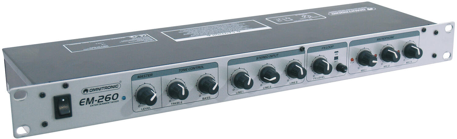 Omnitronic EM-260 Entertainment Mixer