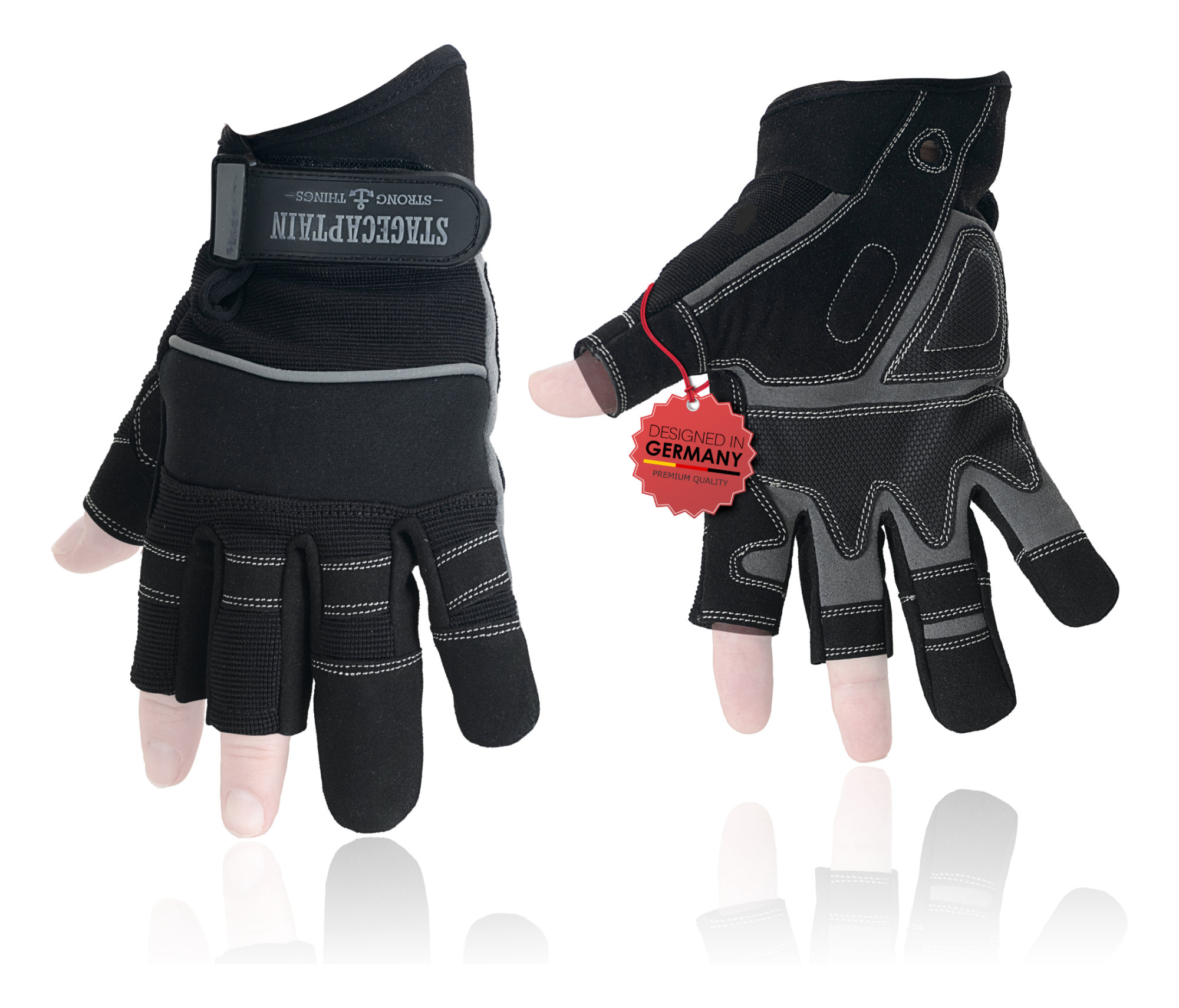 Stagecaptain RGL-2F Rigger Handschuhe Größe M