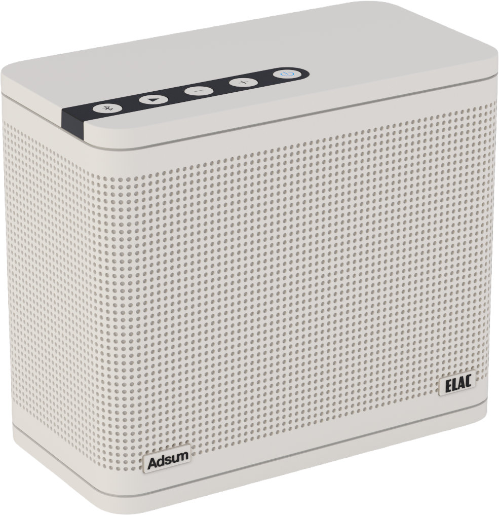 Elac NAVA 100 Akku Bluetooth Lautsprecher Weiss