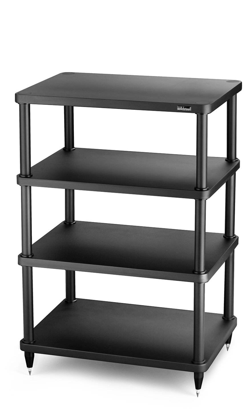 Solidsteel S3-4 HiFi Audio Rack Black