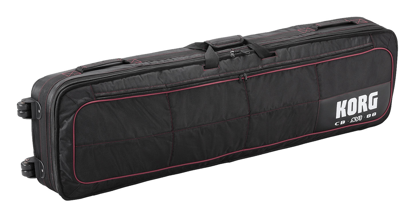 Korg SV1/2/S-88 Keyboardtasche schwarz/rot