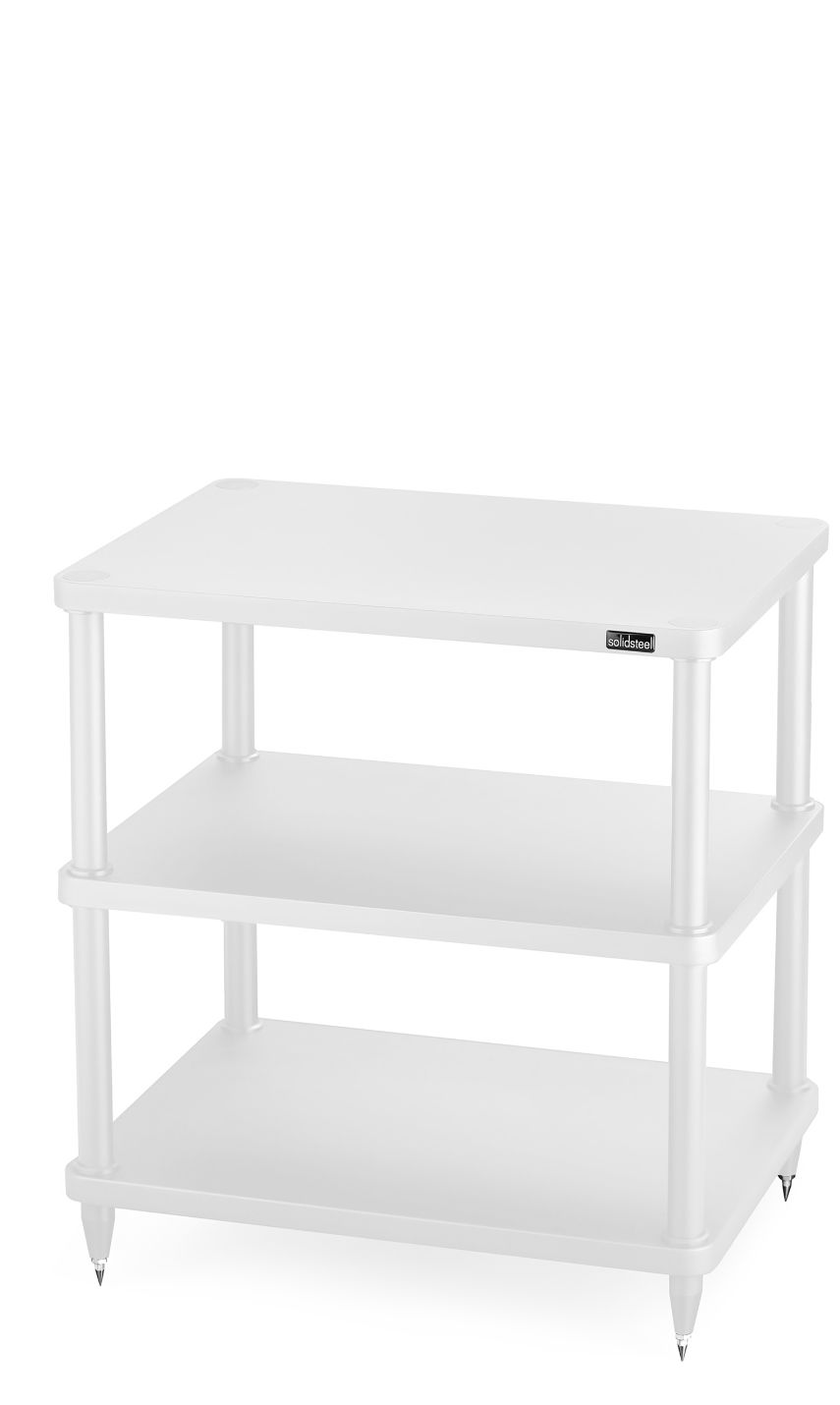 Solidsteel S3-3 HiFi Audio Rack White