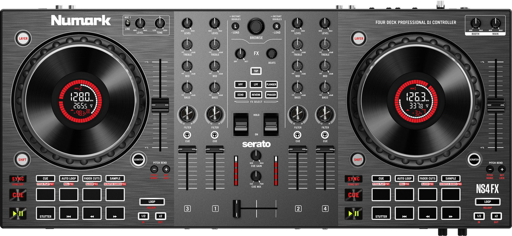 Numark NS4FX - Retoure (Zustand: sehr gut)
