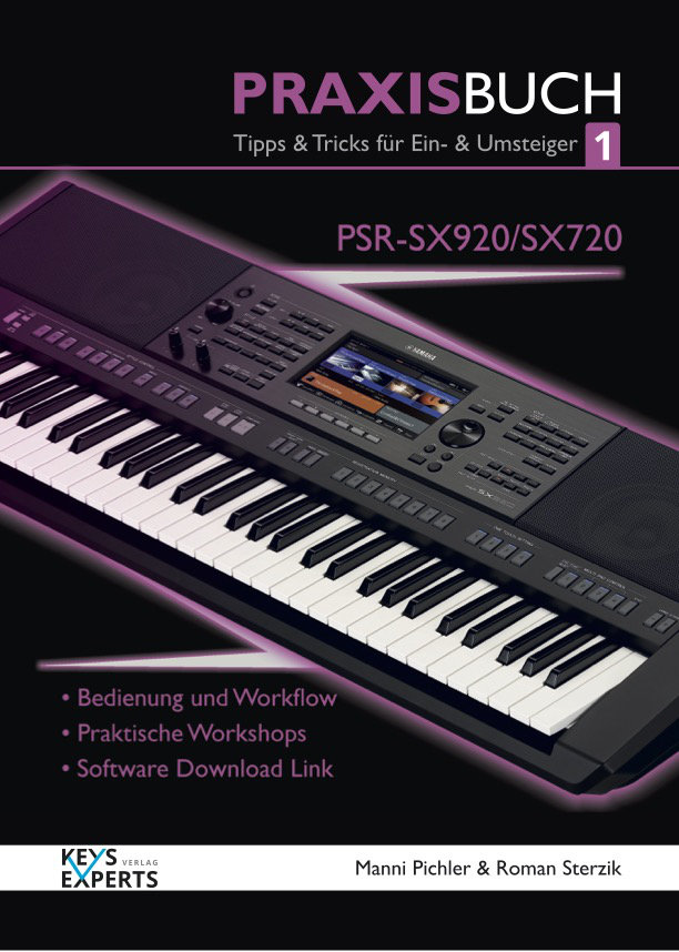 Keys-Expert Yamaha PSR SX-920/SX720 Praxisbuch 1