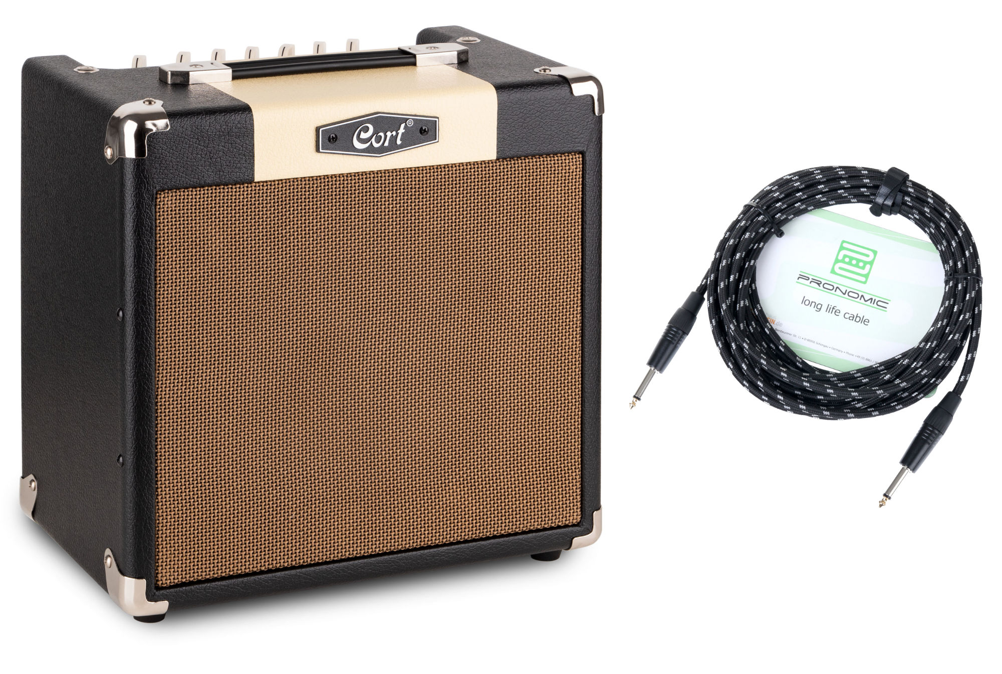 Cort CM15-R Set mit Kabel