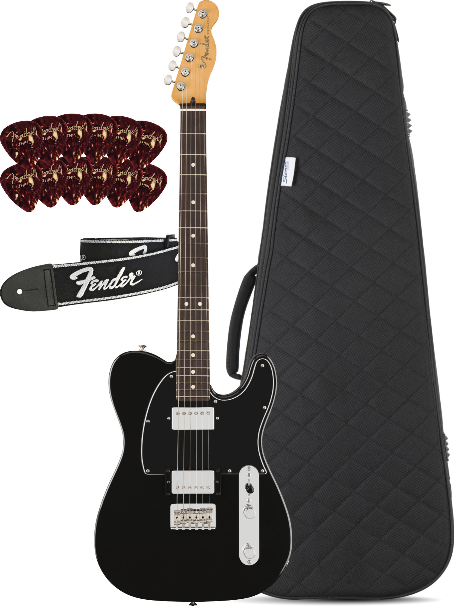 Fender Player II Telecaster HH RW Black Set