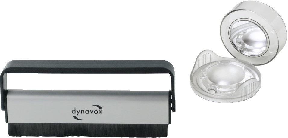 Dynavox Set Nadelreinigungspad + Schallplattenbürste