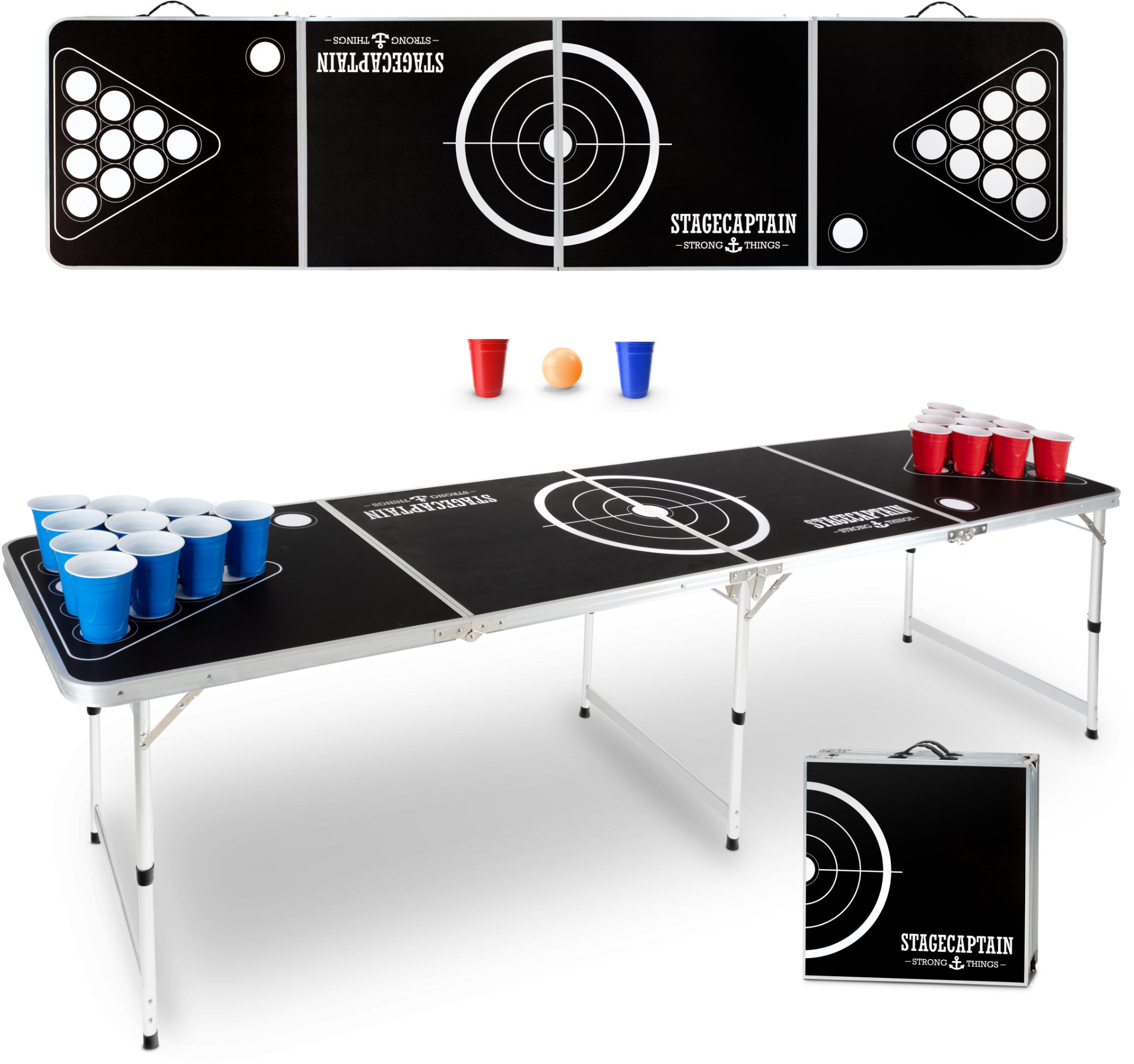 Stagecaptain Beer Pong Tisch "Basic" - Retoure (Zustand: gut)