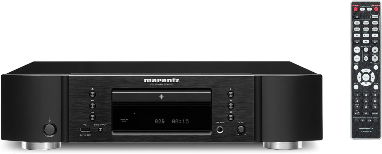 Marantz CD6007 HiFi CD Player schwarz