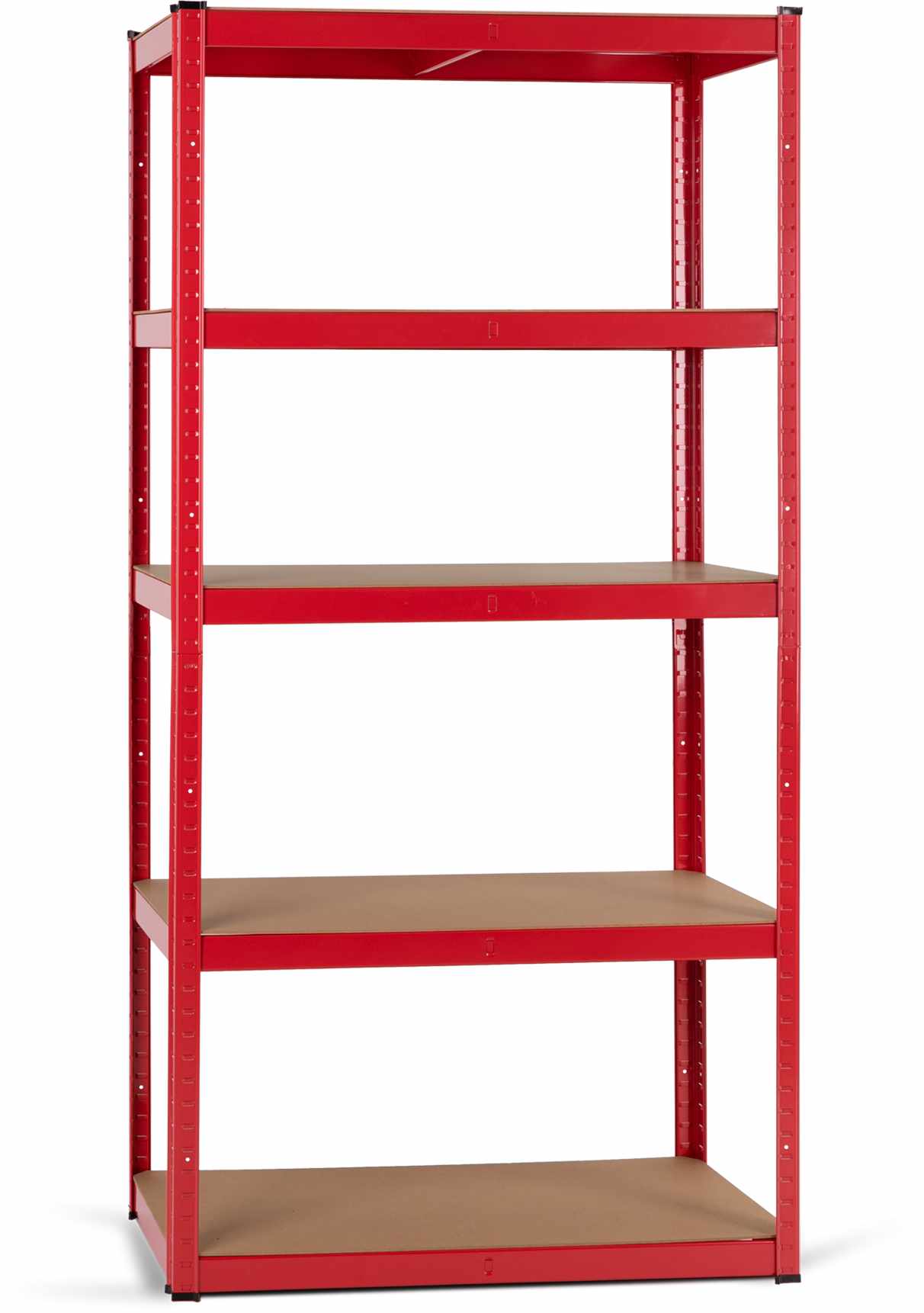 Stagecaptain Heavyrack Lagerregal Holzböden Rot, max. 875 kg
