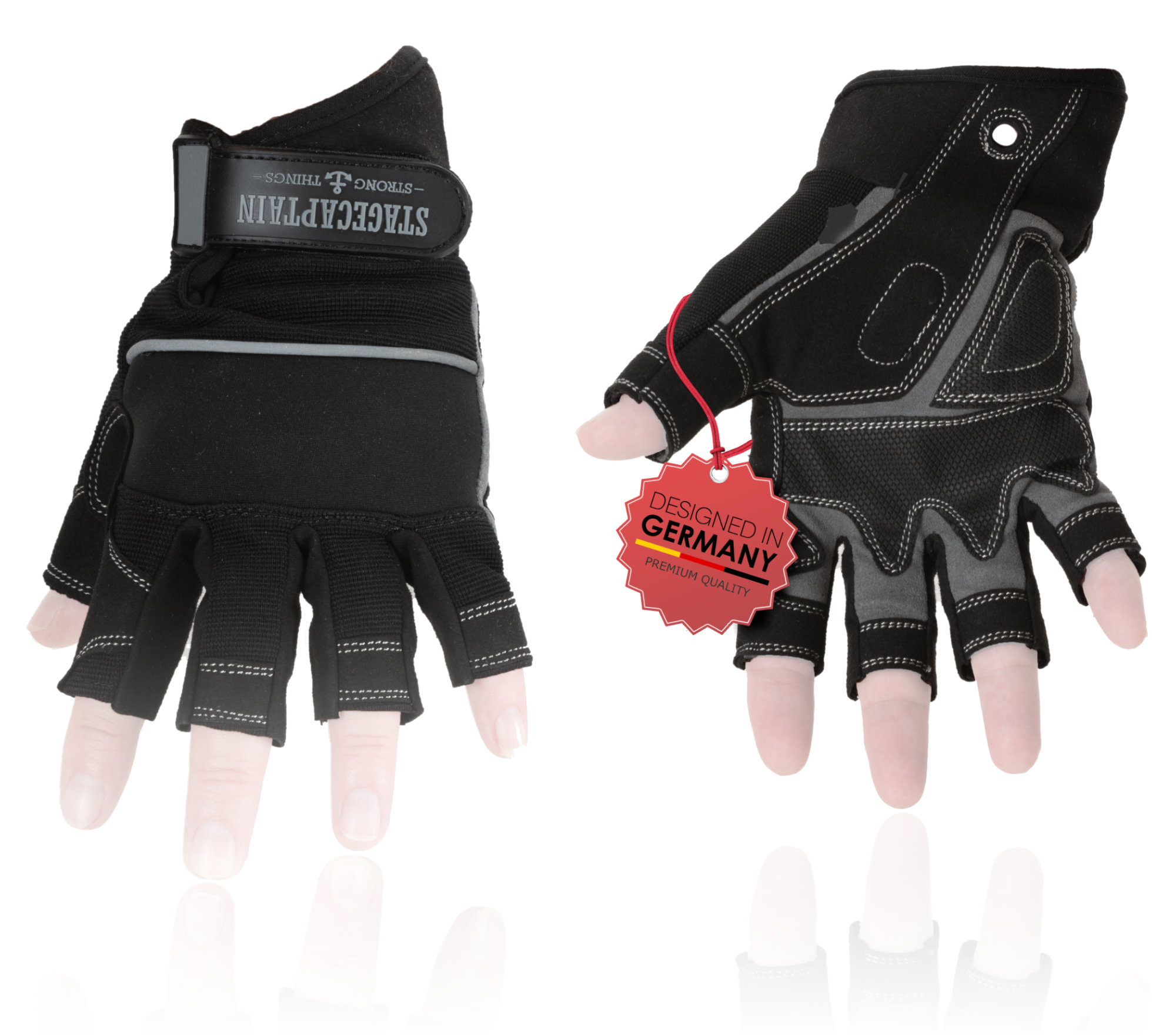 Stagecaptain RGL-0F Rigger Handschuhe Größe L 5x Set