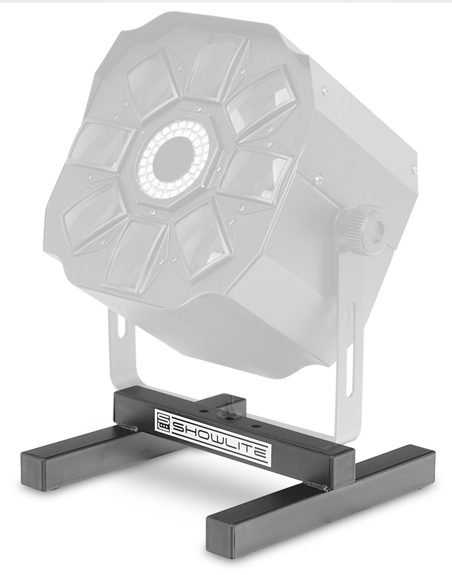 Set De 2 Statifs Au Sol Showlite FLS-10 PAR - Support Projecteur Lumière Noir
