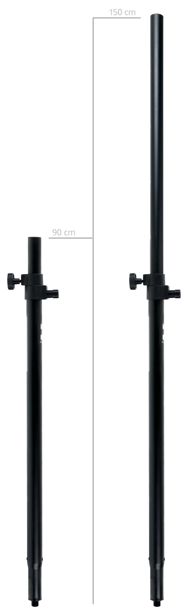 Pronomic Afstandsbuis/Afstandsbuis Staal 35mm 2-delige Set
