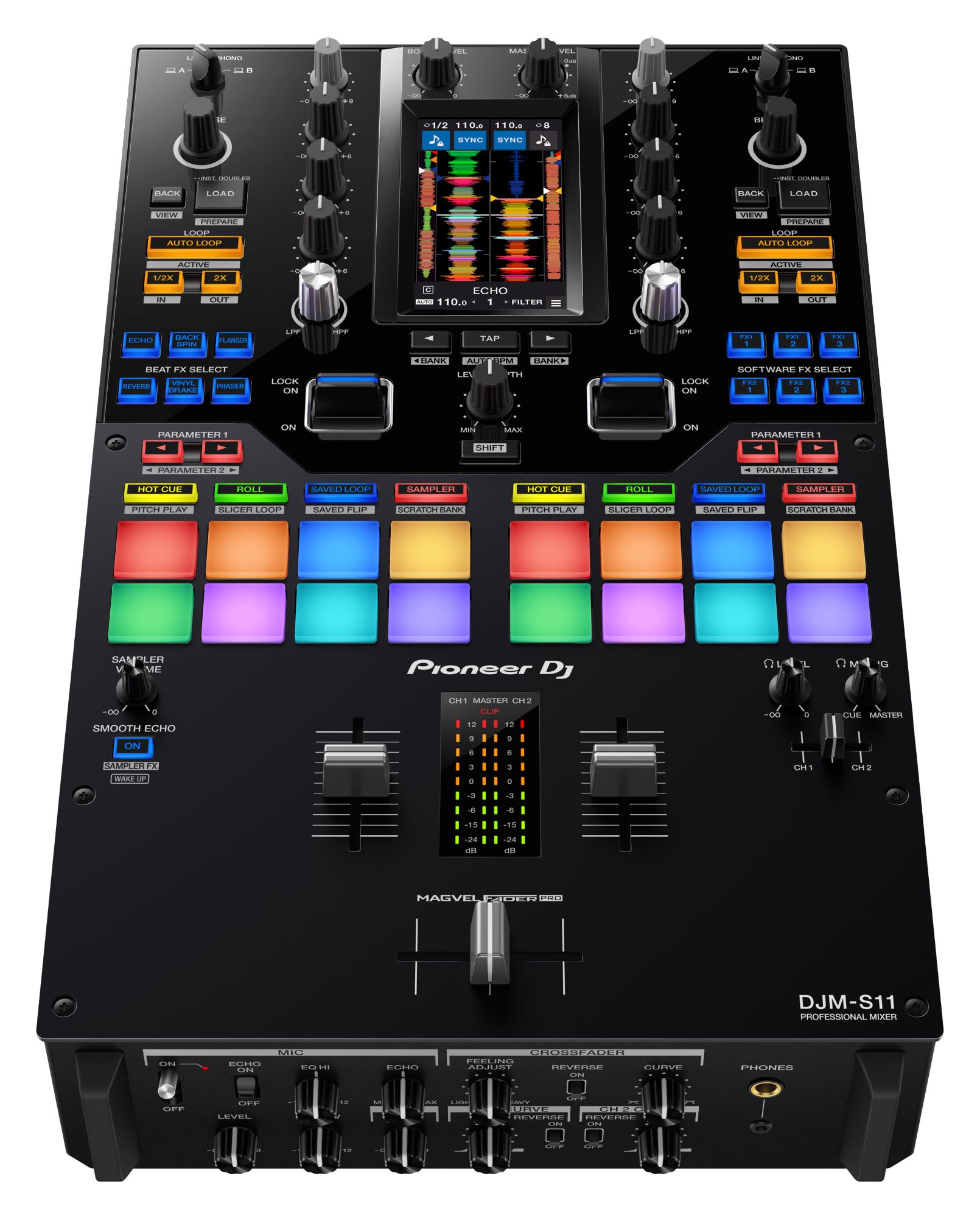 Pioneer DJ DJM-S11 / PLX-500 DVS DJ Set