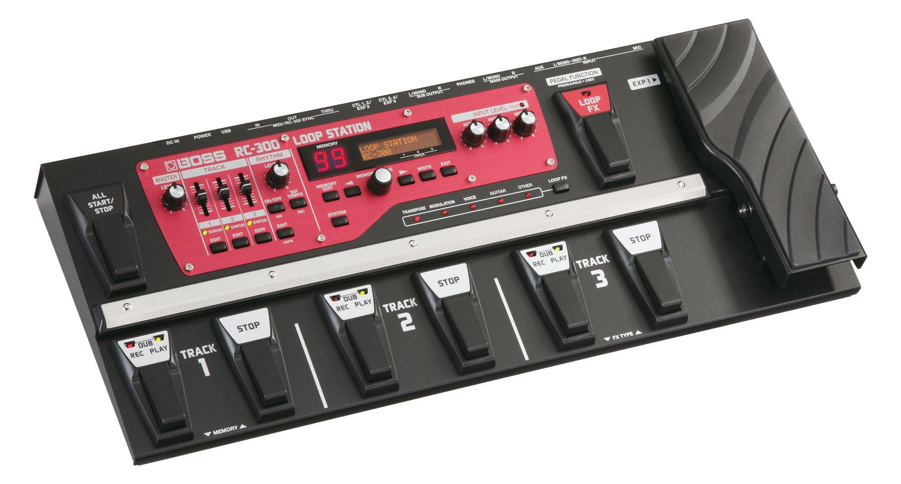Boss RC-300 Loop Station Pedalera de guitarra