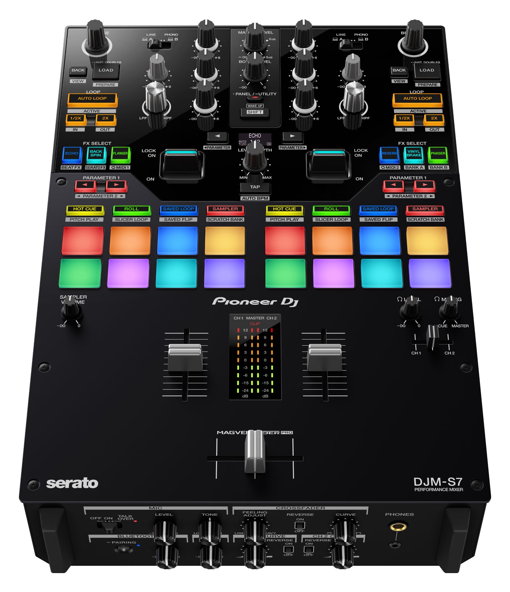 Pioneer DJ DJM-S7 / PLX-500 DVS DJ Set Pioneer DJ DJM-S7 / PLX-500 DVS DJ Set