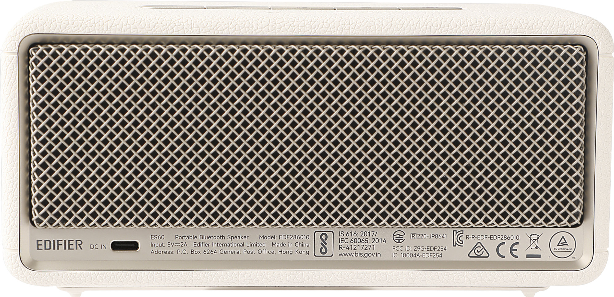 Edifier ES60 Portable Bluetooth Speaker Ivory