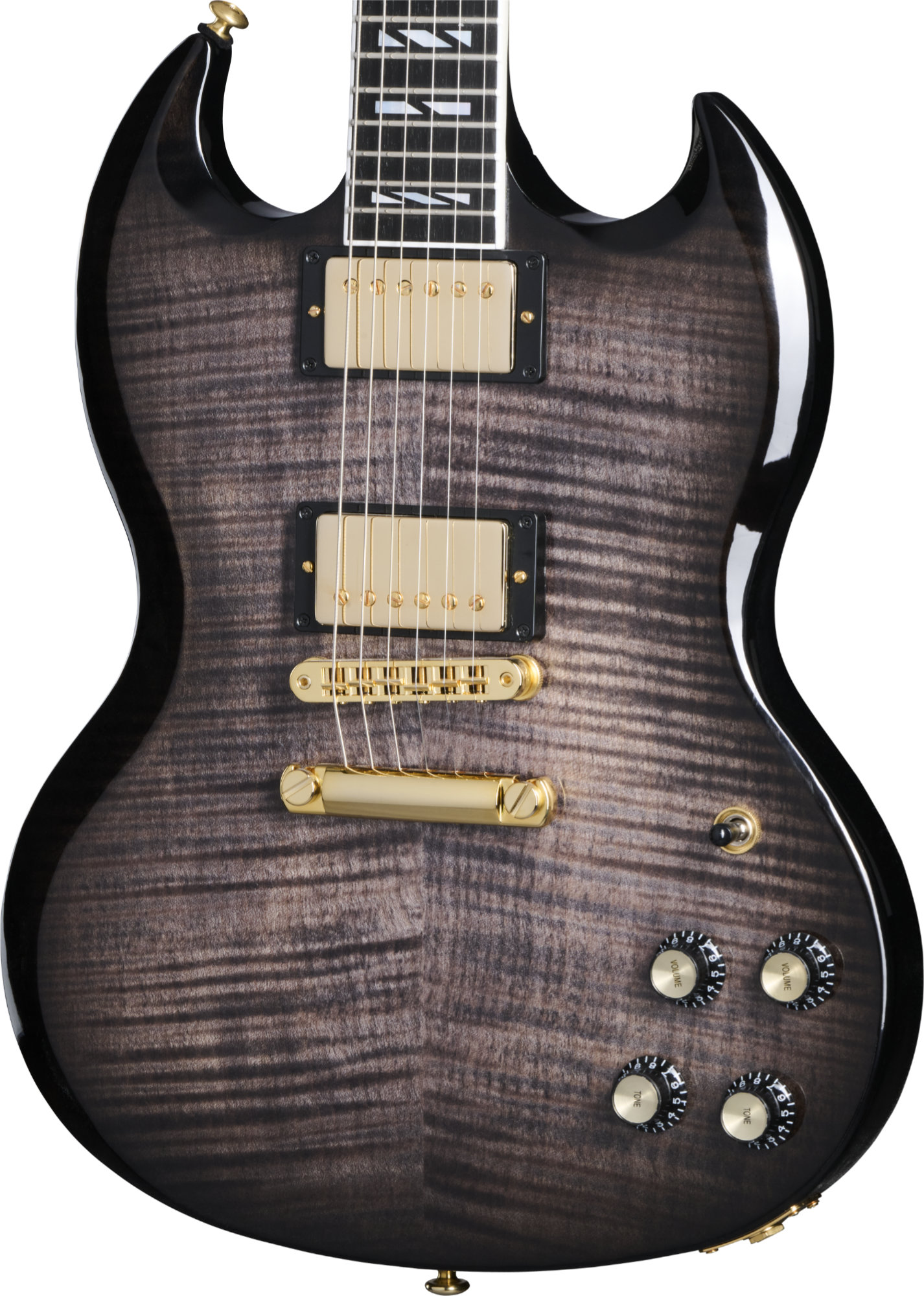 Gibson SG Supreme Translucent Ebony Burst