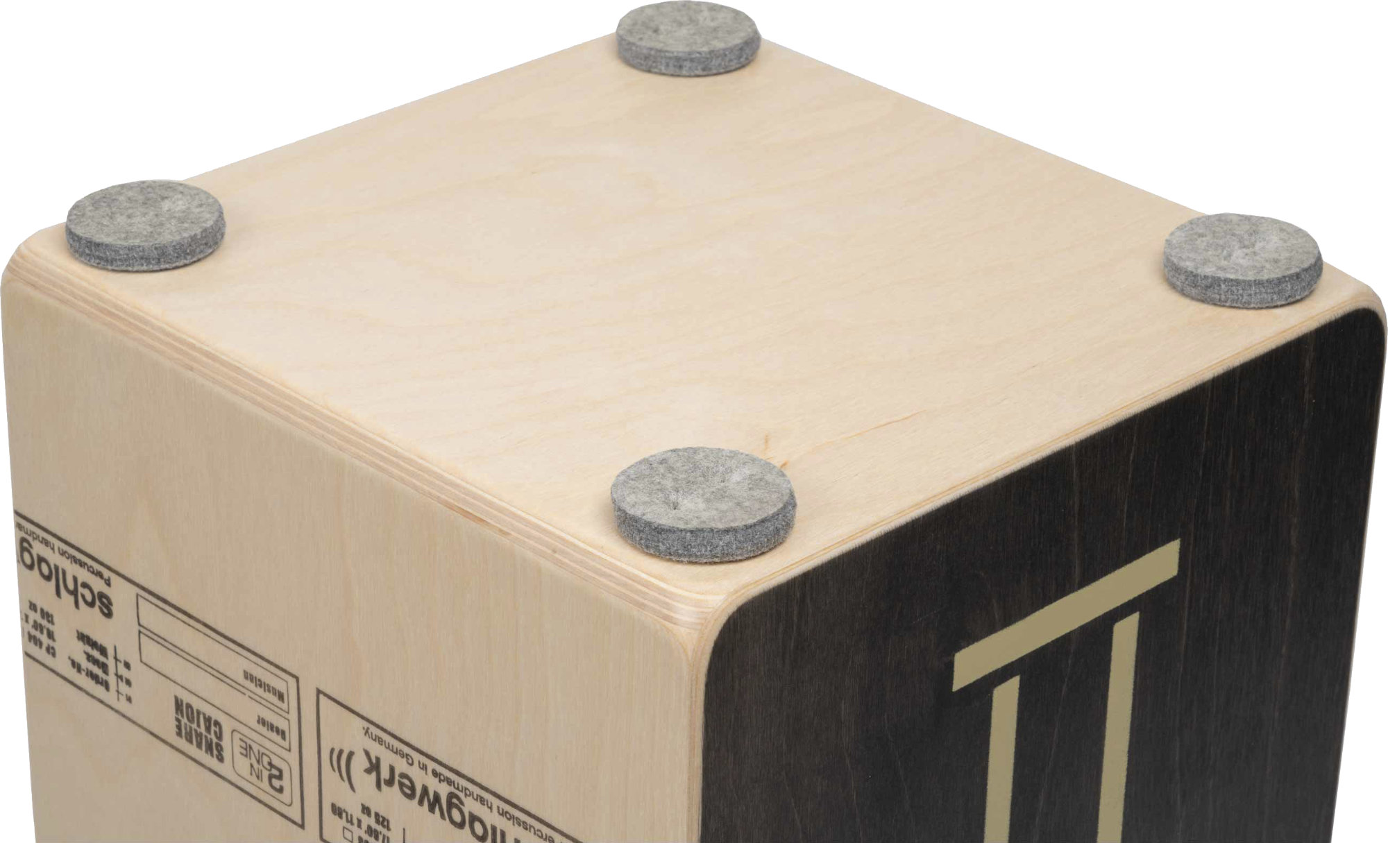 Schlagwerk CP404 BLK Cajon Black Edition - Set Grande Incl. Funda