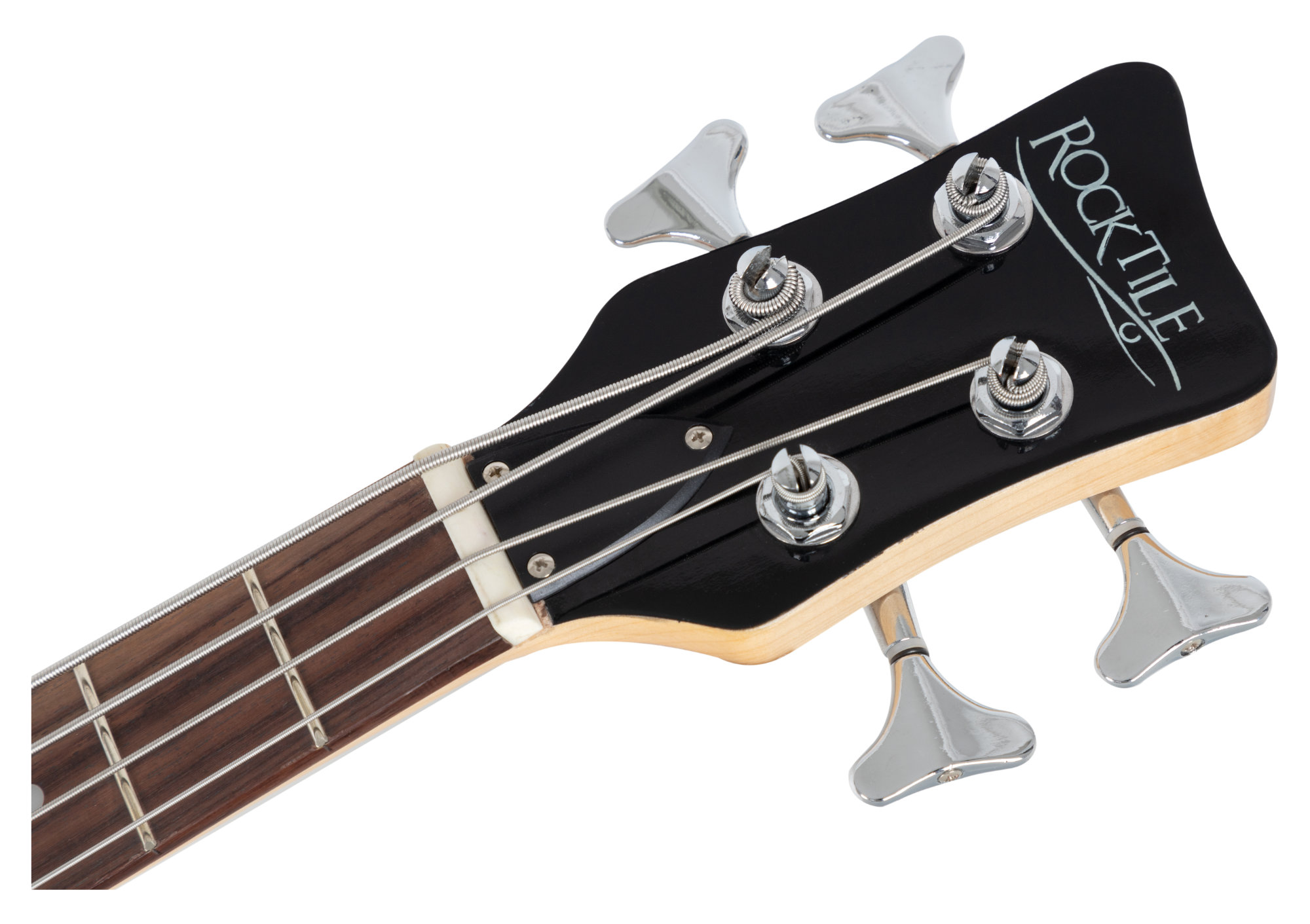 Rocktile TB-4 MBK Traveler guitare basse électrique Matte Black
