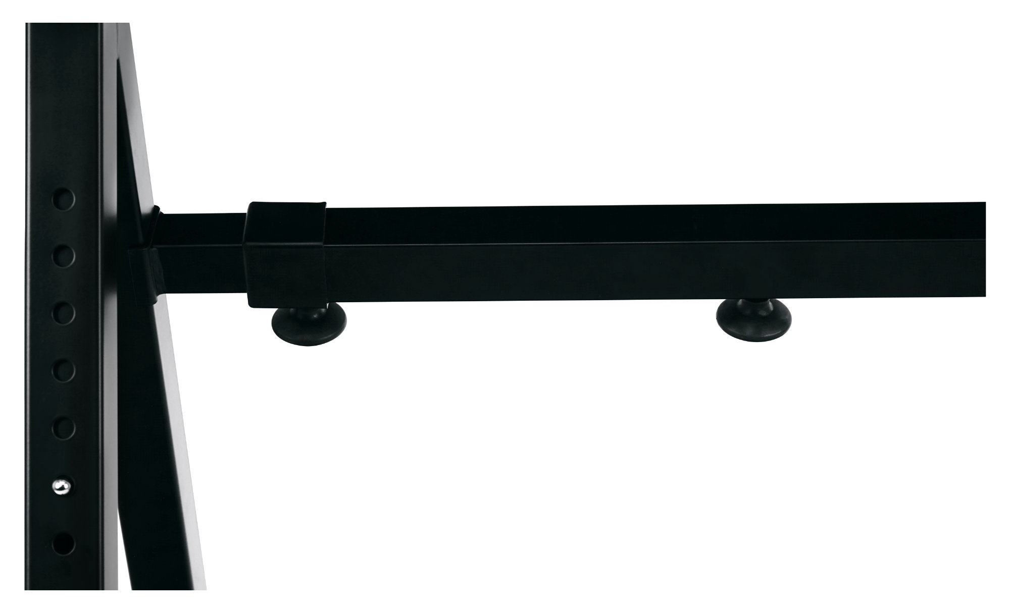 Keyboardständer Z-Form, Schwarz Matt – Stufenlos Produktbild-Vorschau 3