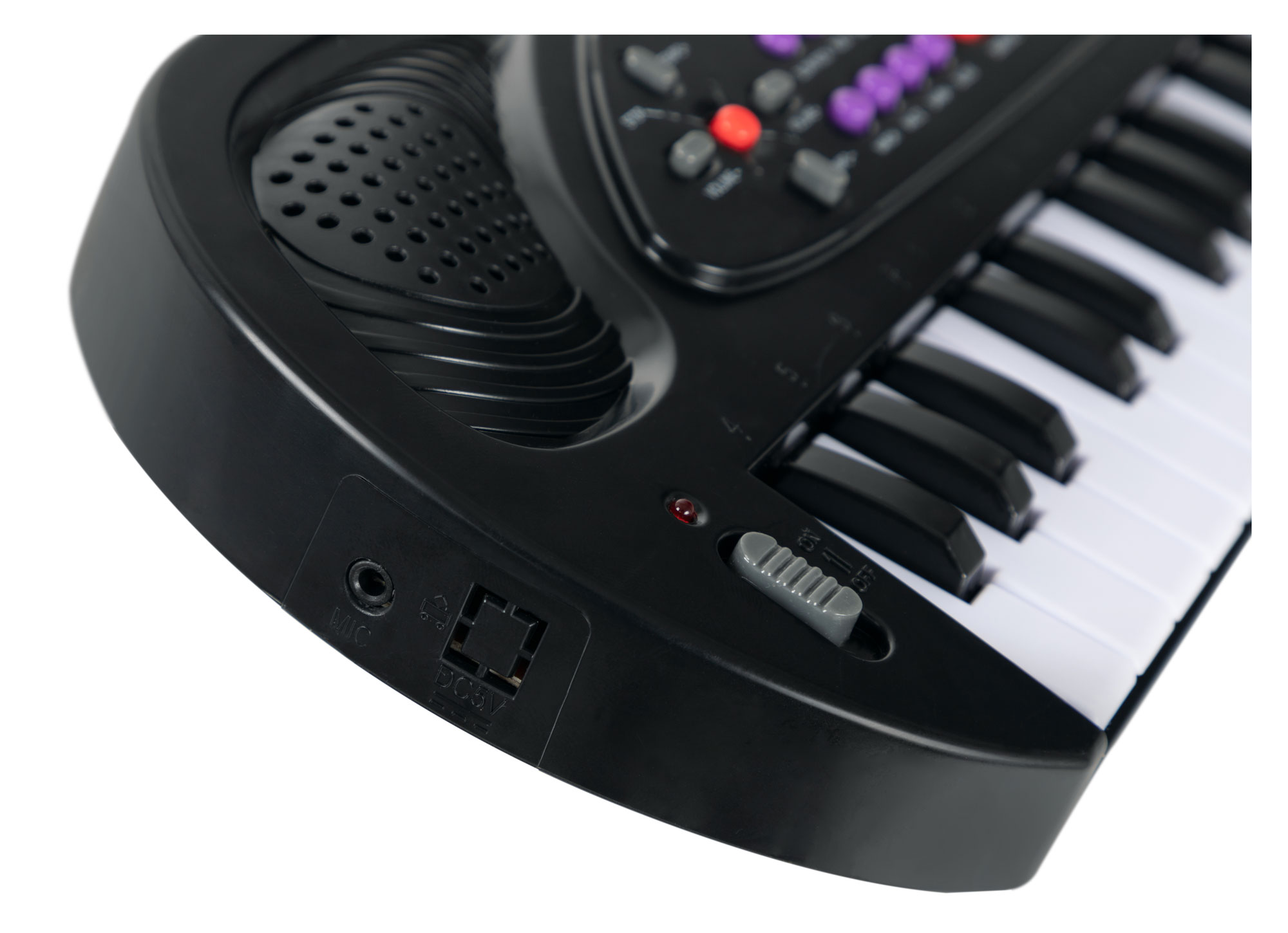 Teclado Infantil McGrey De 32 Teclas Con Micrófono – 8 Ritmos Y 22 Canciones Demo, Juguete Musical Con Grabación