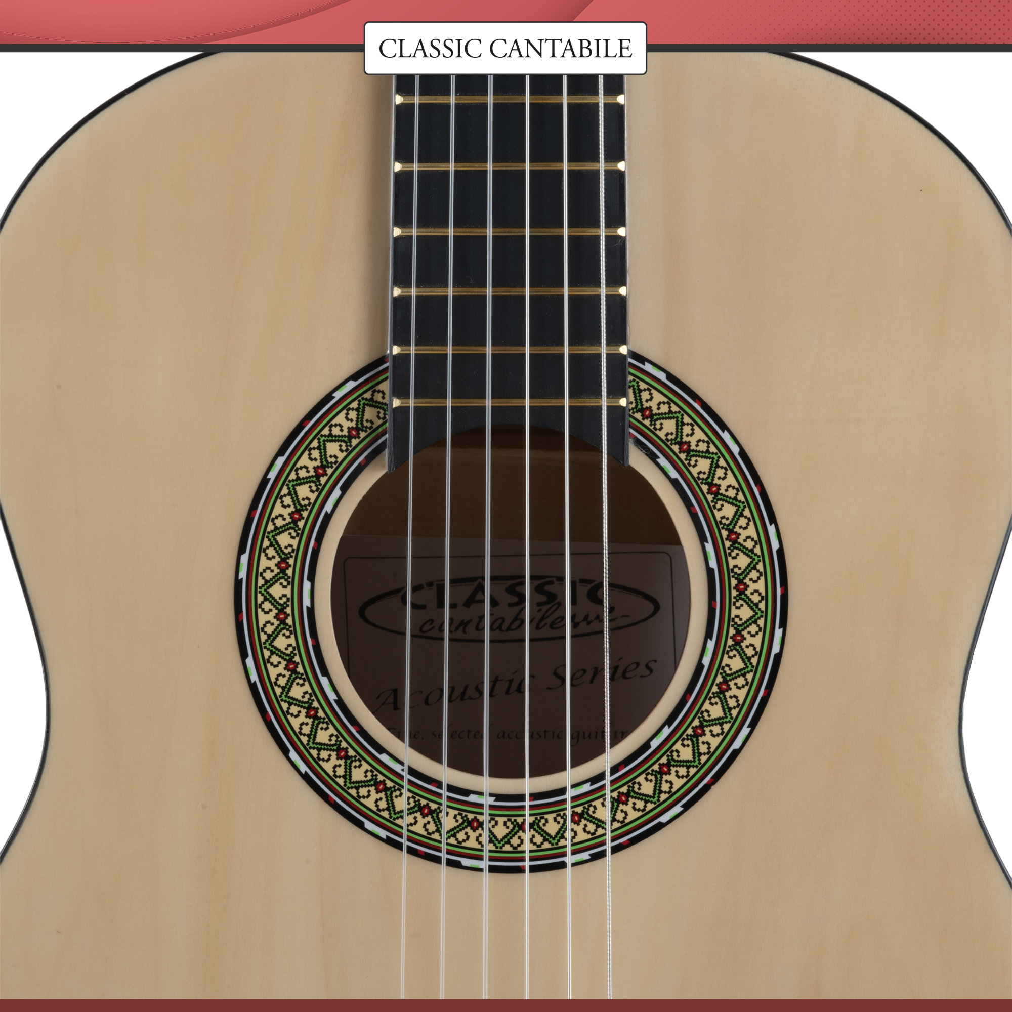 Classic Cantabile Acoustic Series AS-851 Klassieke Gitaar 1/4