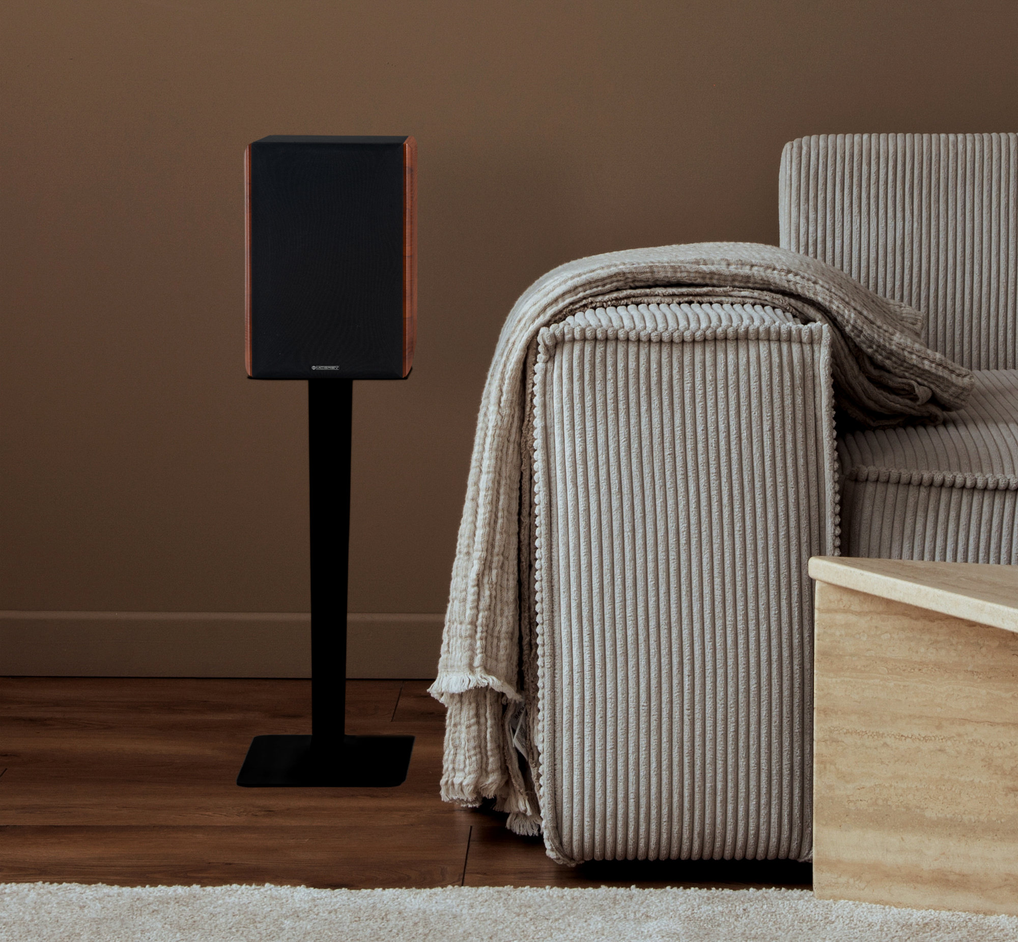 McGrey BSS-365 BN 6,5 HiFi Boekenplankluidsprekers - 1 paar compacte HiFi-boxen - Belastbaar tot 60 watt (RMS) - 2-wegsysteem - 6,5 woofer 1,0 tweeter - Bruine houtlook McGrey BSS-365 BN 6,5 HiFi Boekenplankluidsprekers - 1 paar compacte HiFi-boxen - Belastbaar tot 60 watt (RMS) - 2-wegsysteem - 6,5 woofer 1,0 tweeter - Bruine houtlook
