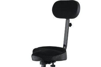 Bequemer Sattelsitz mit Lehne