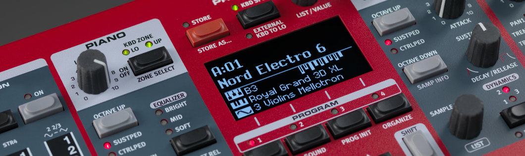 Piano de scène & Synthétiseur