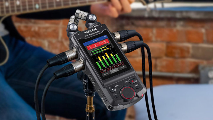 Multitrack-Aufnahme mit bis zu acht Spuren